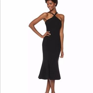 Dress the Population Tessa Mermaid Crepe Midi